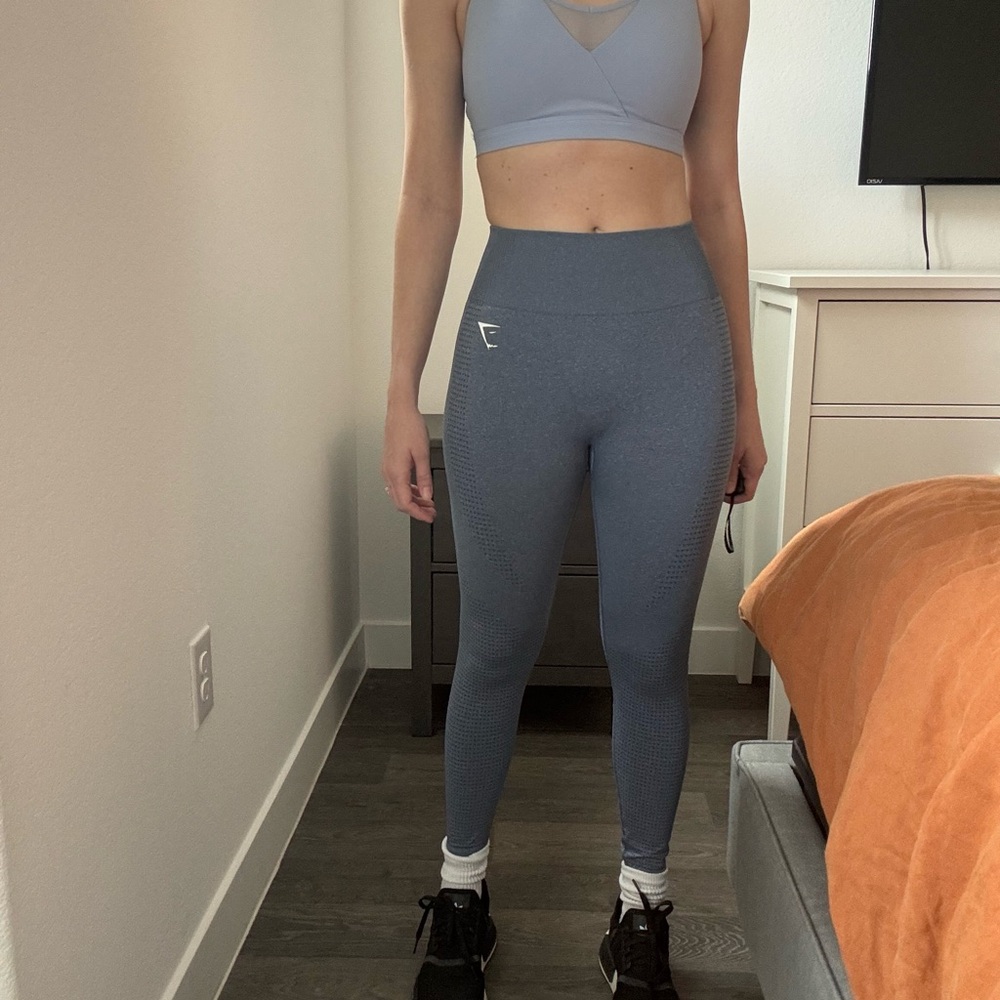 Blue Gymshark leggings